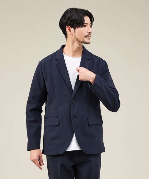 エーボンハウス テーラードジャケット　メンズ　ネイビー　秋冬　日本製　金ボタン ABAHOUSE GRAY ジャケット テーラードジャケット 「SMART CLOSET
