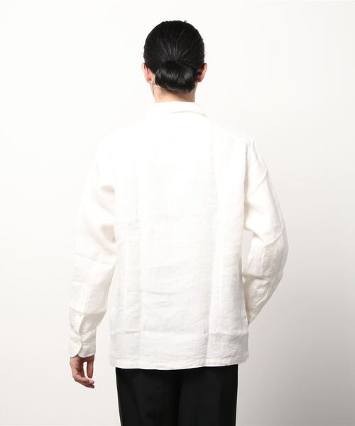 「BRILLA per il gusto」 長袖シャツ SMALL ベージュ メンズ_画像3