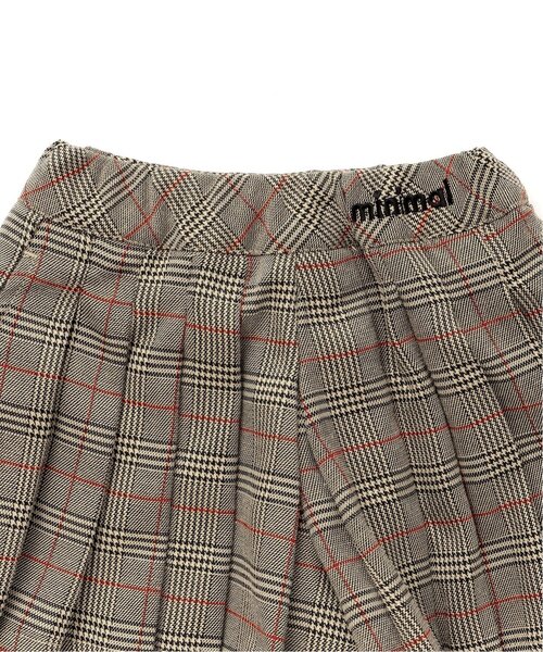 minimal（ミニマル） スカート グレンチェック プリーツキュロット