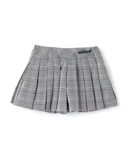 minimal（ミニマル） スカート グレンチェック プリーツキュロット