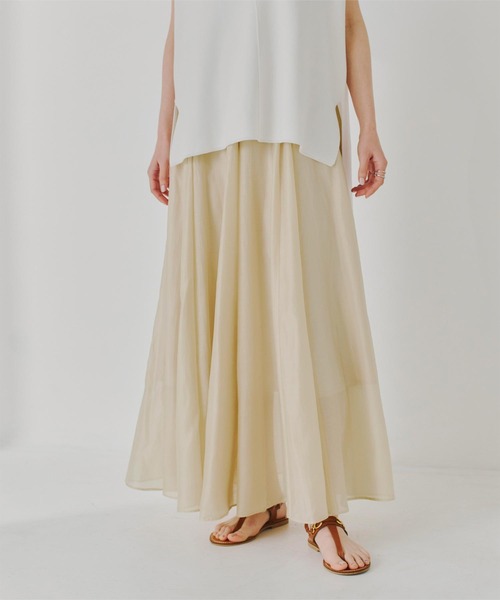 「titivate」 フレアスカート S ブラック レディース_画像2