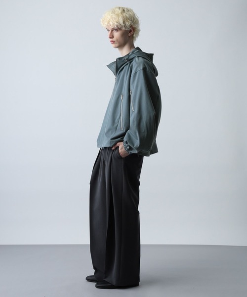 HARE（ハレ） ブルゾン アウター 「SET UP対応」オーバーZIPフード
