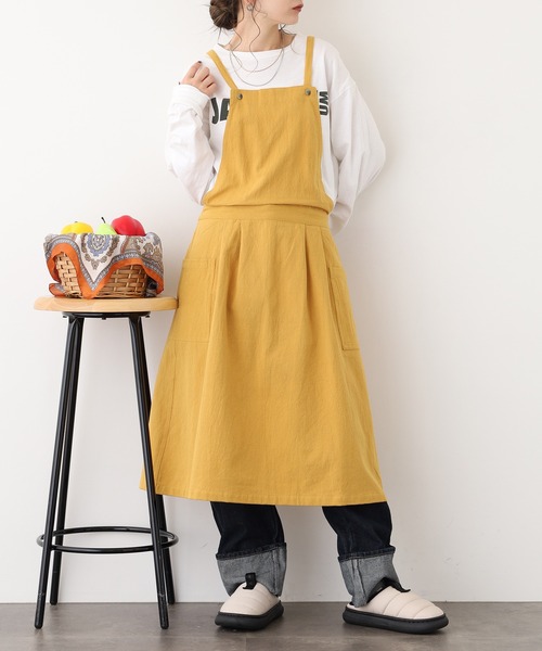 l'atelier Nuuit（アトリエ ヌイ） エプロン ホームウエアエプロン