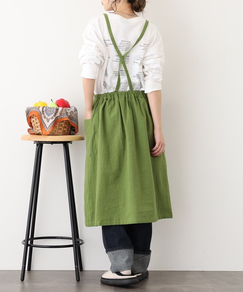 l'atelier Nuuit（アトリエ ヌイ） エプロン ホームウエアエプロン