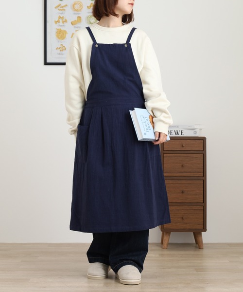 l'atelier Nuuit（アトリエ ヌイ） エプロン ホームウエアエプロン