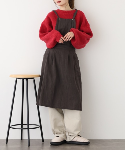 l'atelier Nuuit（アトリエ ヌイ） エプロン ホームウエアエプロン