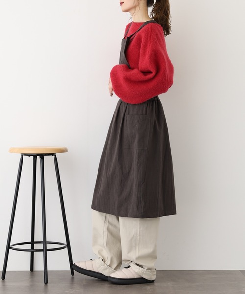 l'atelier Nuuit（アトリエ ヌイ） エプロン ホームウエアエプロン