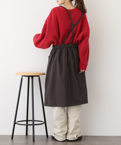 ト*ロ様 enui 黒 プリーツエプロン 商品 – product by enui