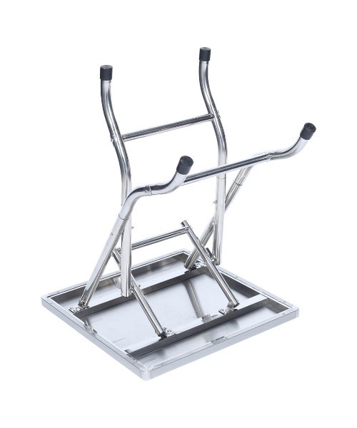 DULTON（ダルトン） 家具 STAINLESS FOLDING TABLE 600×600/ステンレス