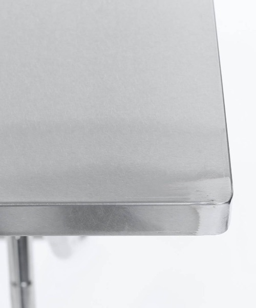 DULTON（ダルトン） 家具 STAINLESS FOLDING TABLE 600×600/ステンレス