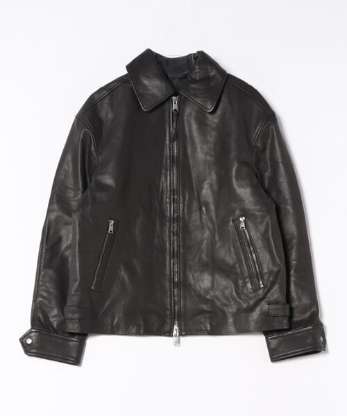 コート ジャケット GARRISON LEATHER JACKET | GARRISON レザー ジャケット メンズの画像