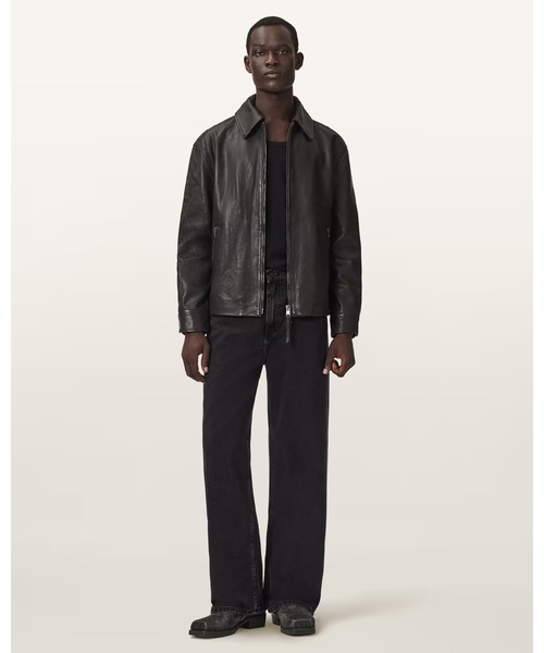 コート ジャケット GARRISON LEATHER JACKET | GARRISON レザー ジャケット メンズの画像