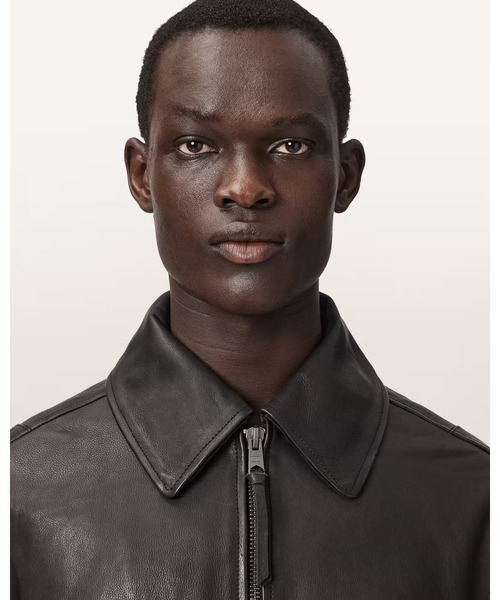 コート ジャケット GARRISON LEATHER JACKET | GARRISON レザー ジャケット メンズの画像