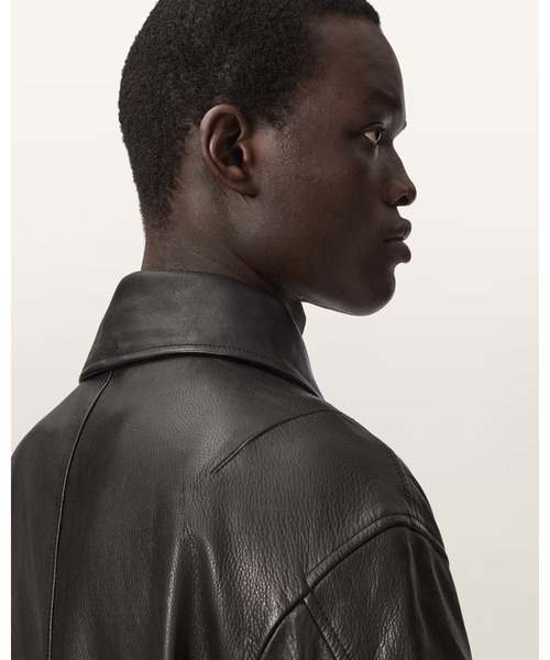 コート ジャケット GARRISON LEATHER JACKET | GARRISON レザー ジャケット メンズの画像