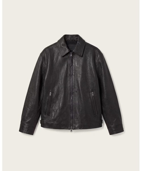 コート ジャケット GARRISON LEATHER JACKET | GARRISON レザー ジャケット メンズの画像