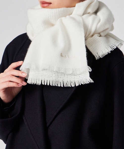 Paul Smith（ポール・スミス） マフラー ストール ダブルフェイス 