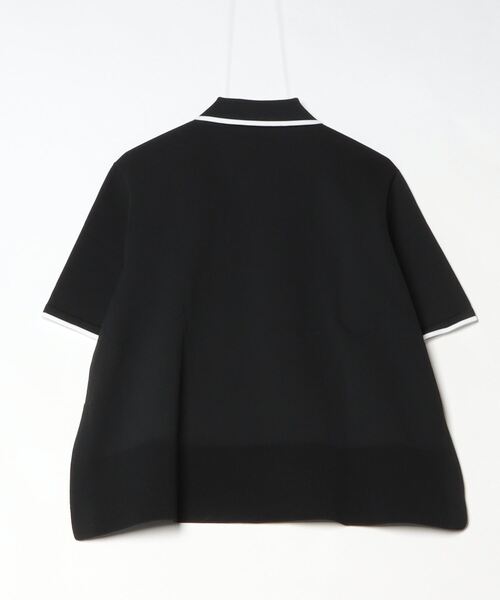 「UNITED ARROWS」 7分袖ポロシャツ FREE ネイビー レディースの画像