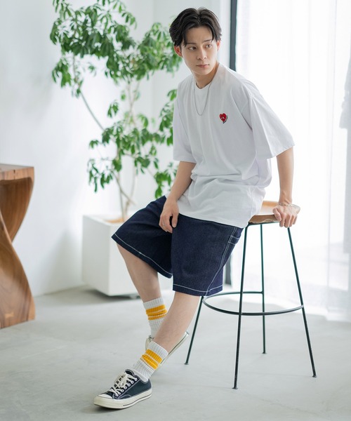 「improves」 「GOJEANS」デニムハーフパンツ MEDIUM ブルー メンズ_画像5