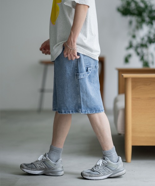 「improves」 「GOJEANS」デニムハーフパンツ MEDIUM ブルー メンズ_画像8