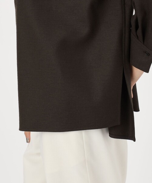 Ballsey（ボールジィ） ブラウス シャツ ウールスムース ビッグシャツ