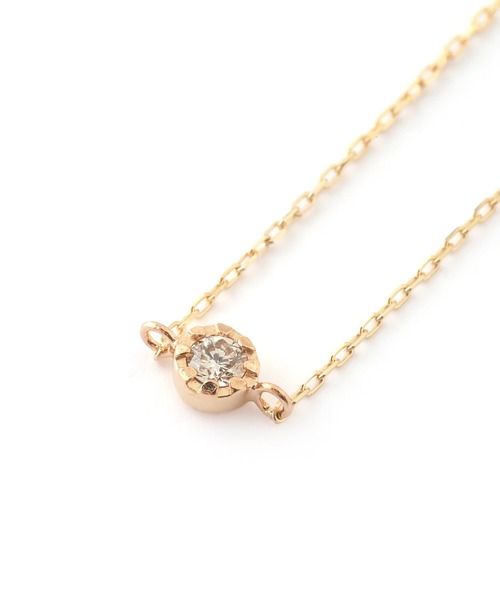SIENA ROSE K10YG レーザーホールダイヤモンドブレスレット シエナ