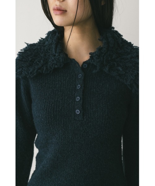 STYLEMIXER（スタイルミキサー） ニット セーター ループカラーニット