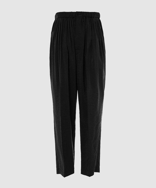 LEMAIRE（ルメール） イージーパンツ 46 ブラック系その他 メンズ