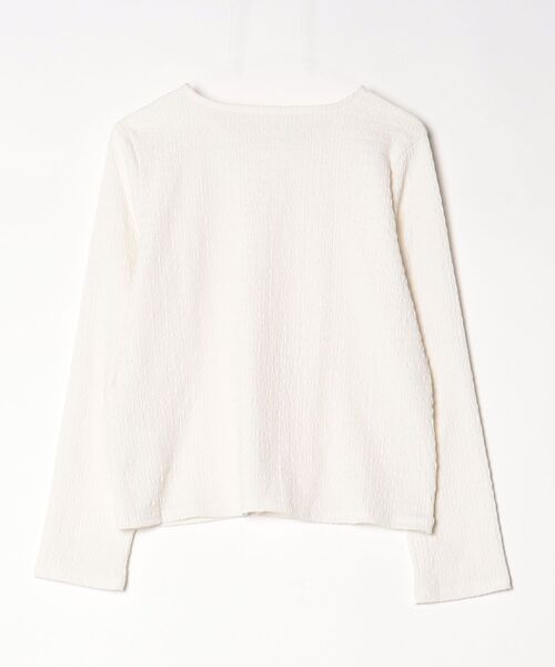 [classicalelf] трикотажный джемпер с длинным рукавом MEDIUM бежевый женский 