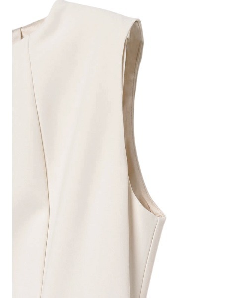 「anuans」 コンビワンピース MEDIUM アイボリー レディース_画像2