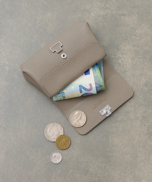 IACUCCI グレー ジュ二つ折り財布 IACUCCI（イアクッチ） 財布 FREE イエロー レディース : ZOZOTOWN