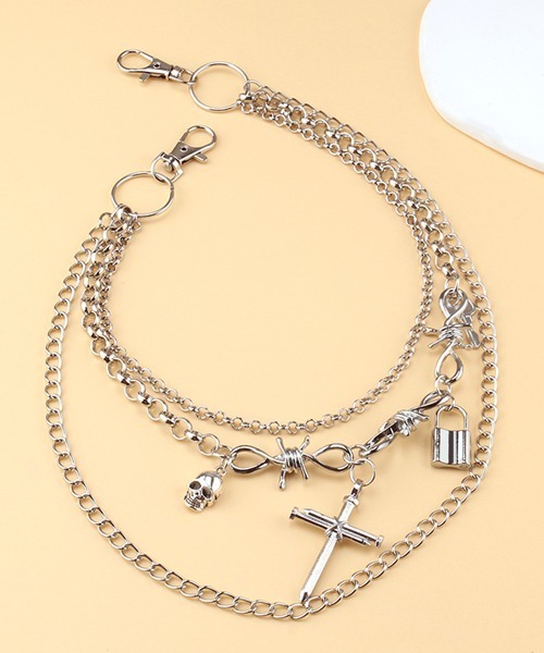 Mayree ウォレットチェーン 「urge select」Y2K クロス/十字架