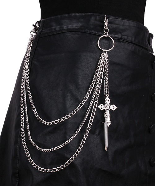 Mayree ウォレットチェーン 「urge select」Y2K クロス/十字架