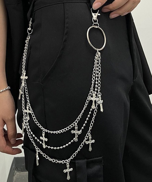 Mayree ウォレットチェーン 「urge select」Y2K クロス/十字架