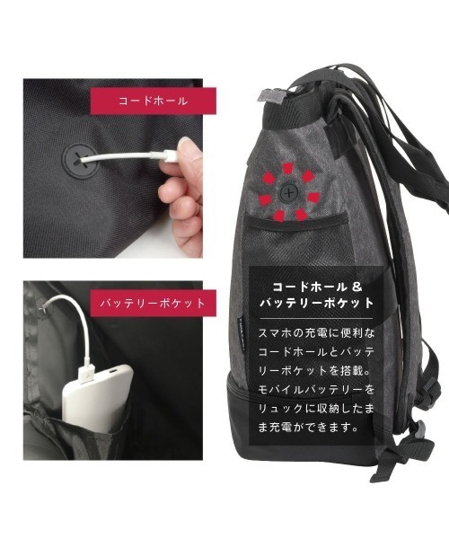 「SETUP7」 2WAYバッグ FREE ブラック メンズ_画像2