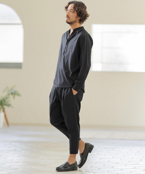 「Magine」 長袖Tシャツ 44 ブラック メンズ_画像6