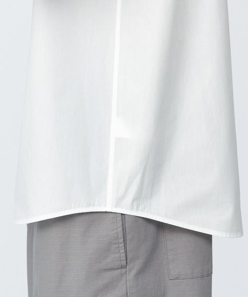 無印良品（MUJI） 半袖シャツ S ホワイト メンズ : ZOZOTOWN Yahoo!店