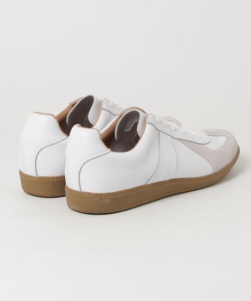 「GERMAN TRAINER」 ローカットスニーカー 42 ホワイト メンズ_画像2