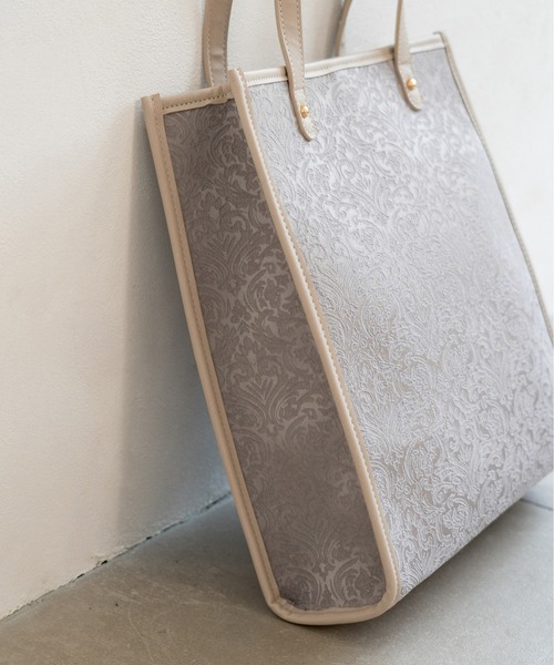「OLIVE des OLIVE」 トートバッグ FREE ライトグレー レディース_画像6