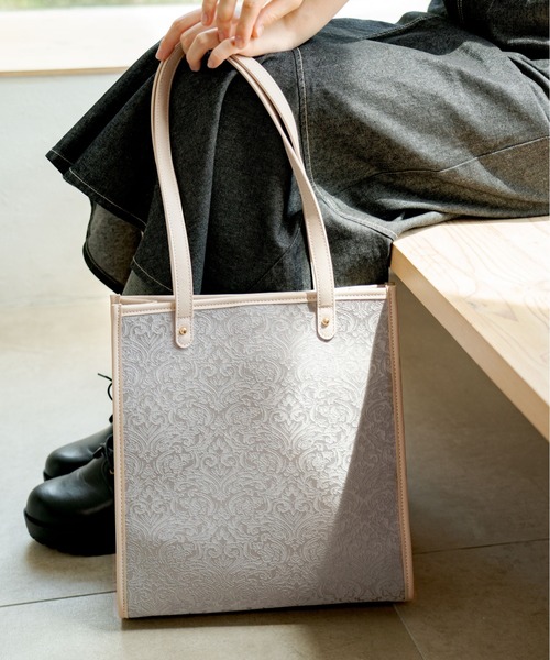 「OLIVE des OLIVE」 トートバッグ FREE ライトグレー レディース_画像7