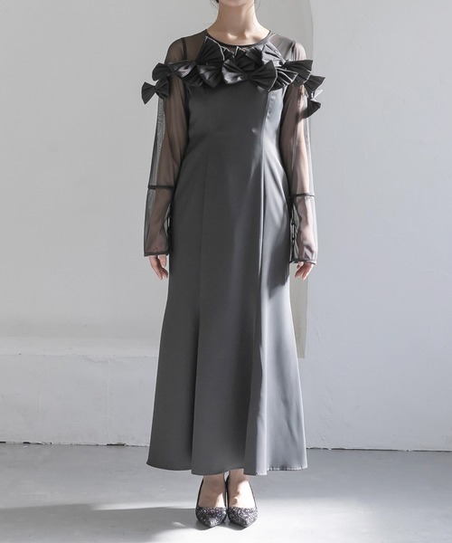 epic day（エピックデイ） ドレス ドレッシーリボンマーメイドドレス