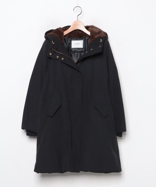 SLOBE IENA（スローブイエナ） ダウンコート 38 ブラック レディース