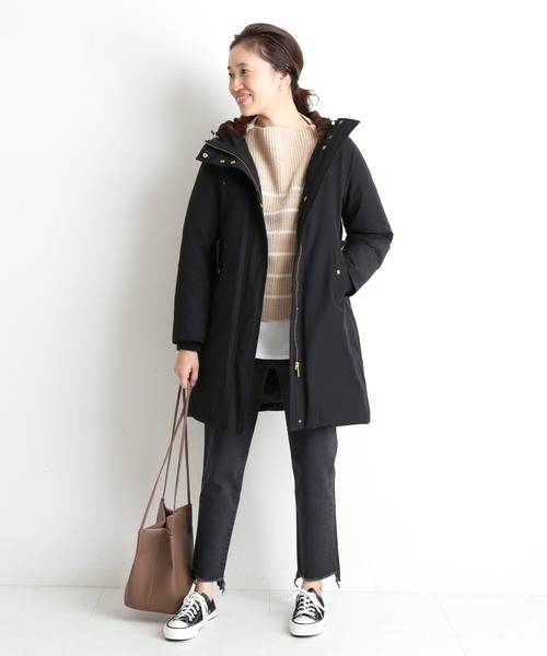 SLOBE IENA（スローブイエナ） ダウンコート 38 ブラック レディース