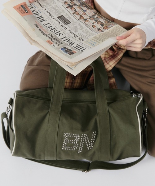BENUA トートバッグ Studded duffel bag/スタッズダッフルバッグ
