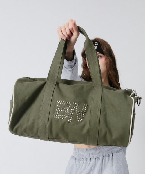 BENUA トートバッグ Studded duffel bag/スタッズダッフルバッグ