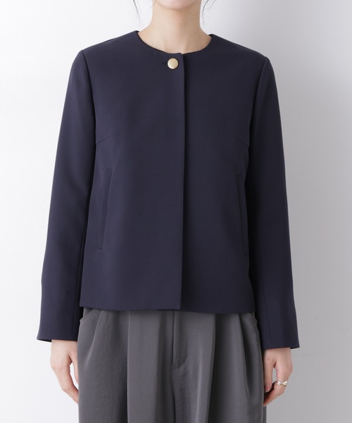 NANO universe（ナノ・ユニバース） ジャケット ノーカラージャケット