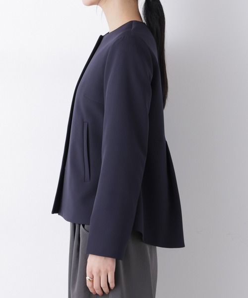 NANO universe（ナノ・ユニバース） ジャケット ノーカラージャケット