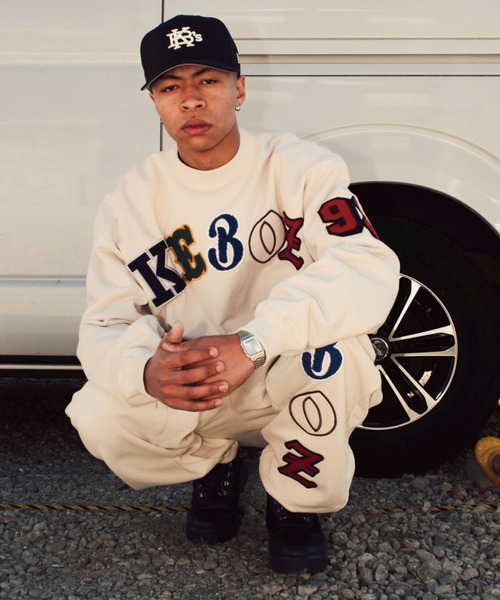 KEBOZ（ケボズ） トレーナー スウェット SMR SWEAT CREWNECK メンズ