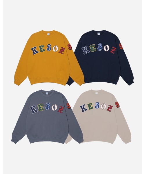 KEBOZ（ケボズ） トレーナー スウェット SMR SWEAT CREWNECK メンズ
