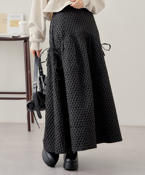 「Chico」 フレアスカート FREE ホワイト レディース_画像3