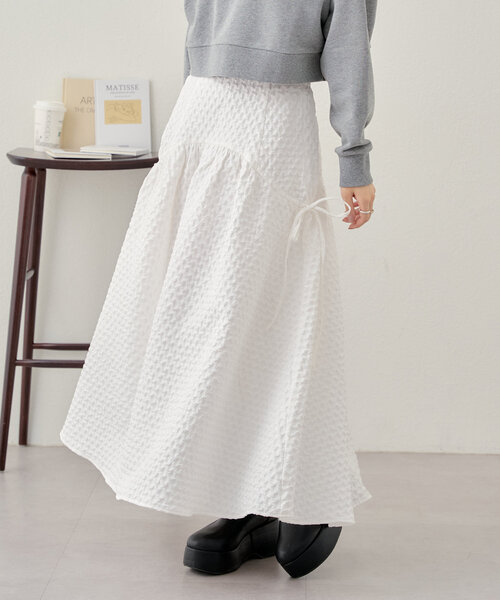 「Chico」 フレアスカート FREE ホワイト レディース_画像6